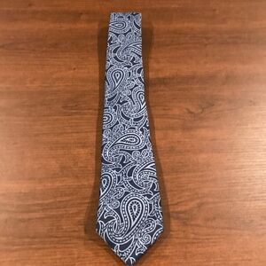Tommy Hilfiger Blue Paisley Tie